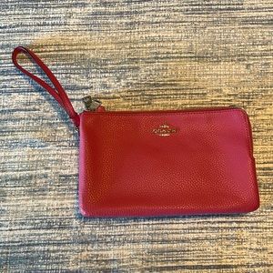 Coach Pink wristlet